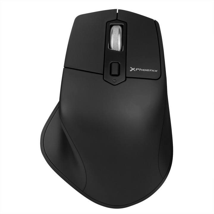 phoenix technologies raton inalambrico bluetooth phoenix ergo m2 ergonomico multidispositivo y bater