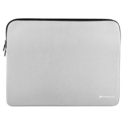 phoenix technologies funda neopreno phoenix para portatil 16 pulgadas interior terciopelo gris