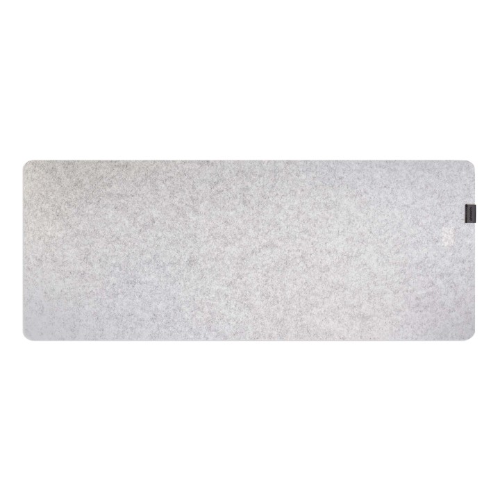 phoenix technologies phoenix sizigia alfombrilla premium de fieltro para escritorio gris xl