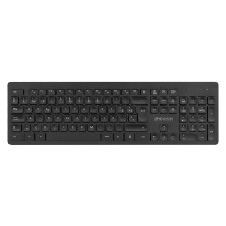 phoenix technologies teclado inalambrico qwerty phoenix k200 negro delgado