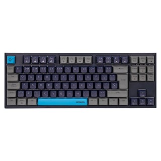 phoenix technologies teclado gaming royal pbt mecanico negro
