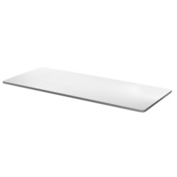 phoenix technologies nature tablero madera mdf blanco 150 x 75 cm