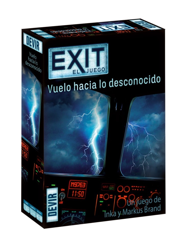 devir juego de mesa devir exit 15 vuelo hacia lo desconocido