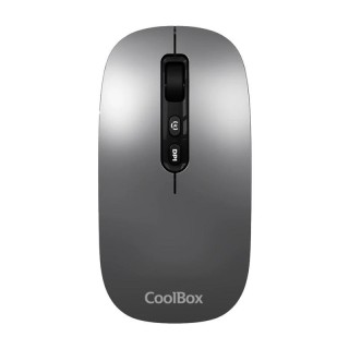 coolbox raton w02-ia inalambrico rf+bt gris