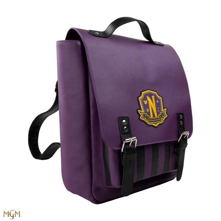cinereplicas mochila cinereplicas nevermore academy morado
