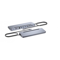i - tec dock i - tec usb - c ergo 3x lcd metal ergonomico 4k dock pd 100 w