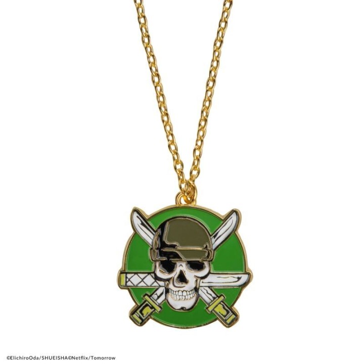 cinereplicas collar cinereplicas one piece roronoa zoro logo