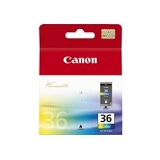 canon cartucho tinta canon cli 36 cian -  magenta -  amarillo pixma mini 260 -  ip100