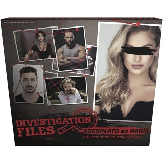 goliath bv juego de mesa investigation files: asesinato en paris pegi 14