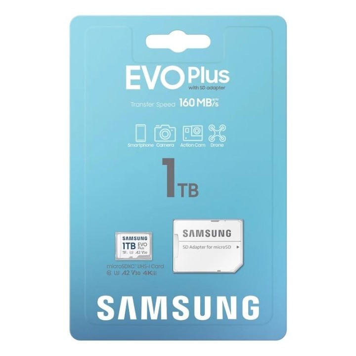 samsung microsdhc evo plus new 1tb clase 10