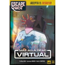 sd games juego de mesa escape quest 2: mas alla de lo virtual formato libro pegi 12
