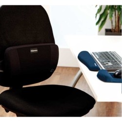 reposamunecas fellowes foam fusion azul