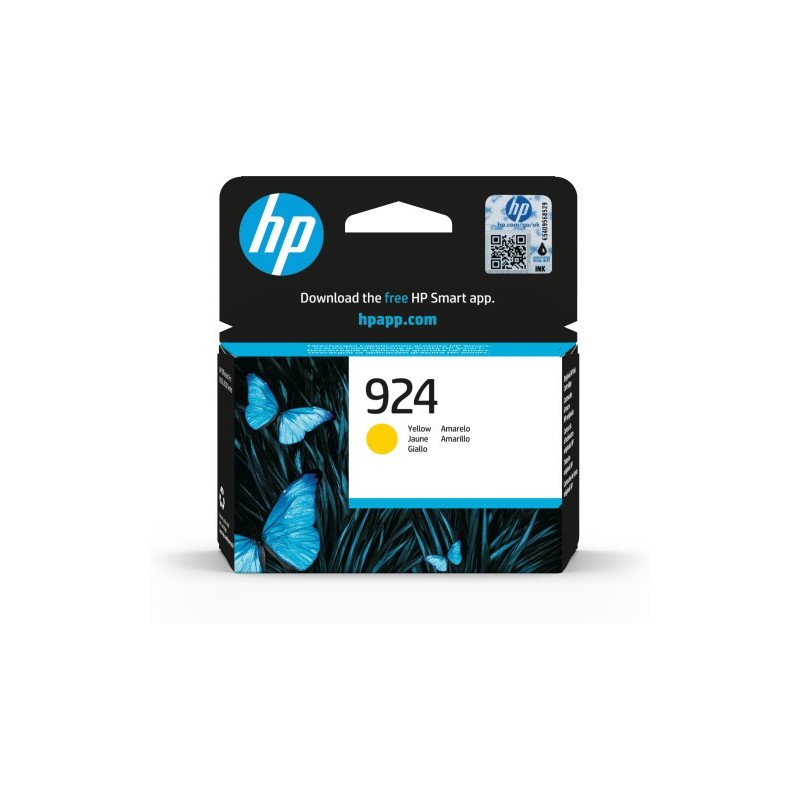 hp hp cartucho de tinta original 924 amarillo