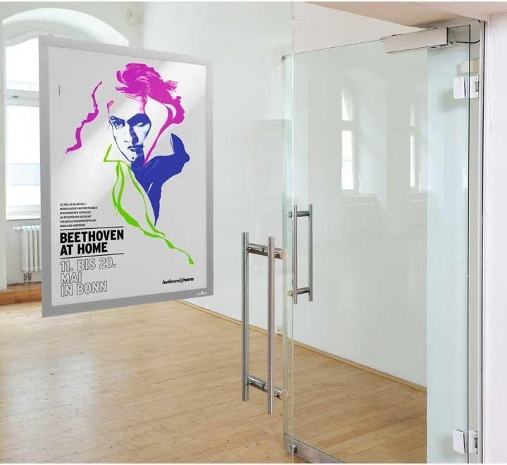 marco durable duraframe poster a2 plata