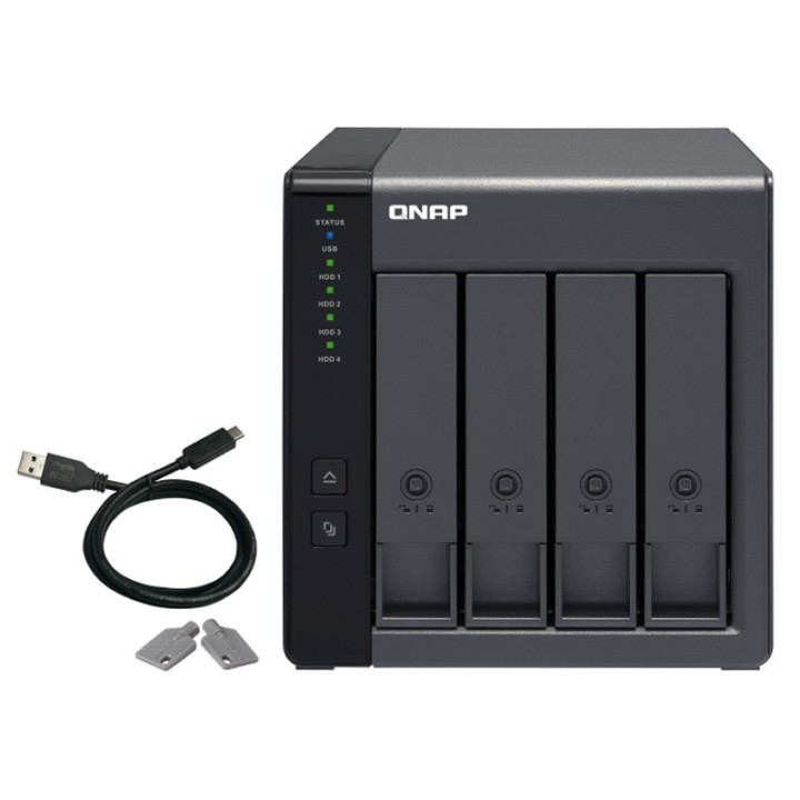 qnap tr-004 raid expansion 4xhdd-bay 1xusb-c 3.2