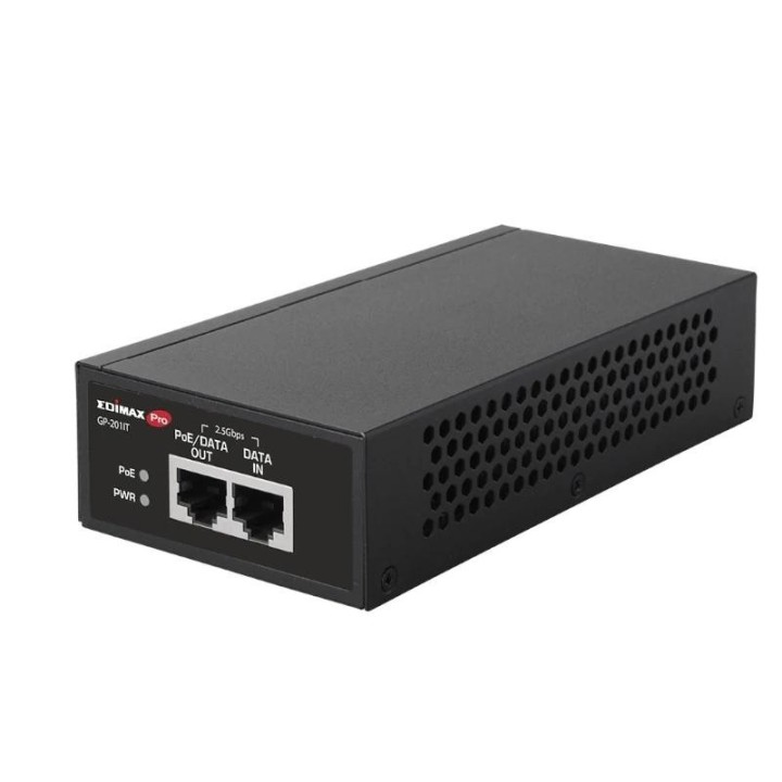edimax gp-201it inyector poe+ gigabit 30w 802.3at
