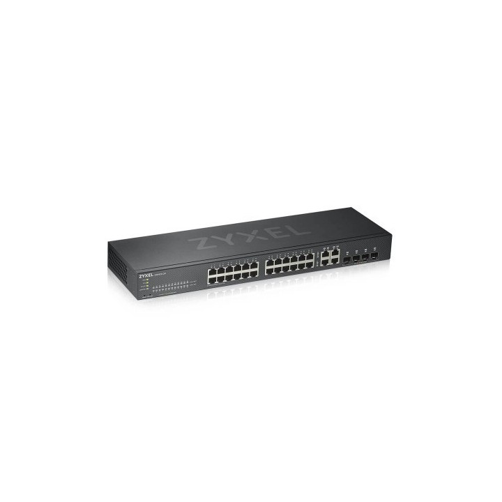 zyxel zyxel gs1920-24v2 gestionado gigabit ethernet (10/100/1000) negro