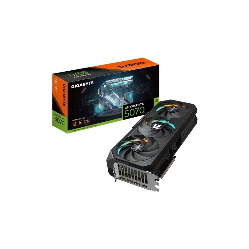 gigabyte gigabyte geforce rtx 5070 ti gaming oc 16g tarjeta grafica - 16gb gddr7, 256 bits, pci-e 5.