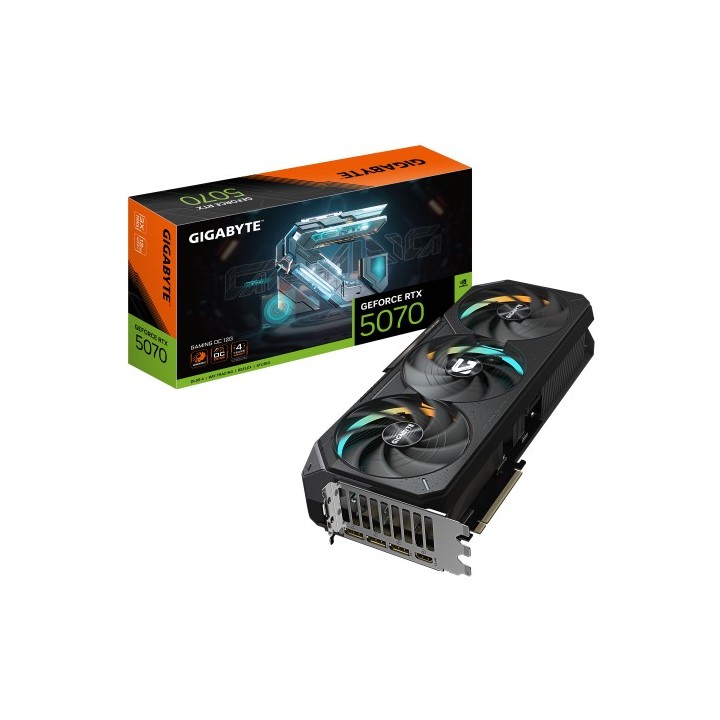 gigabyte gigabyte geforce rtx 5070 ti gaming oc 16g tarjeta grafica - 16gb gddr7, 256 bits, pci-e 5.