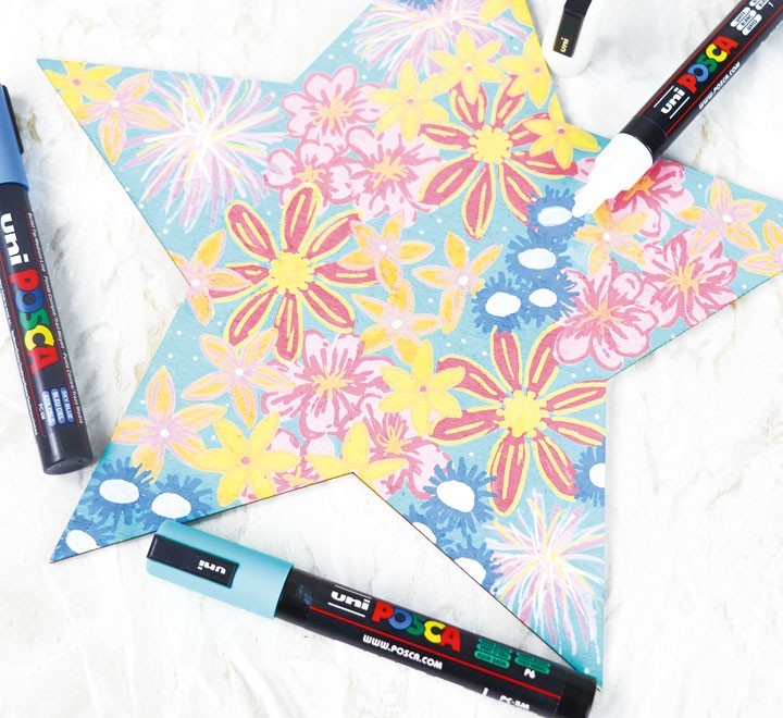 rotulador uni-ball posca pc5m 1.8-2.5mm albarico