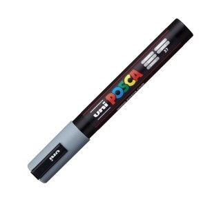 rotulador uni-ball posca pc5m 1.8-2.5mm gris
