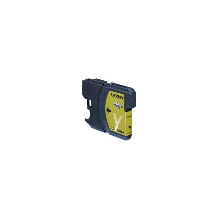 brother cartucho tinta brother lc1100y amarillo 750 paginas mfc5890cn -  dcp6690cw -  mfc6490cw -  m