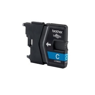 brother cartucho tinta brother lc985c cian 260 paginas dcp - j125 -  j315w -  j265w -  j410 -  j415w