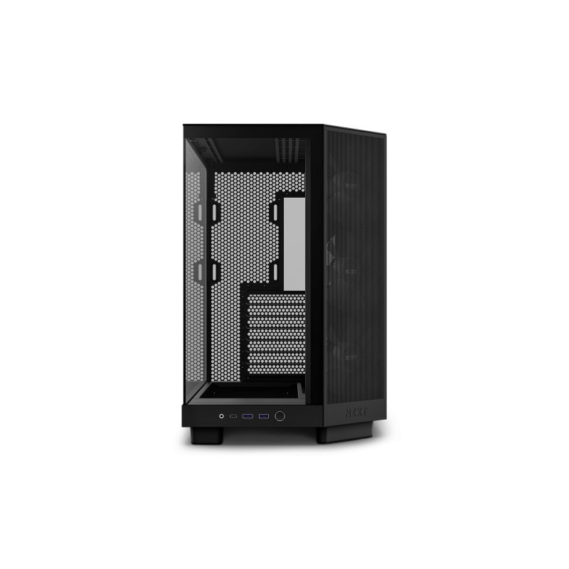 nzxt nzxt h6 air flow midi tower negro