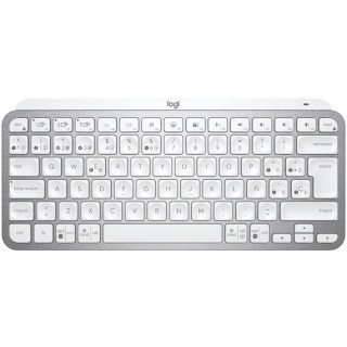 logitech teclado logitech mx keys gris palido wireless inalambrico qwerty espanol