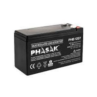 phasak bateria phasak phb 1207 compatible para sais 7Â´2ah 12v acido - plomo