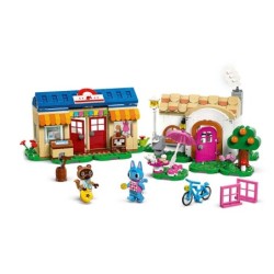 lego lego animal crossing mininook y la casa de minina