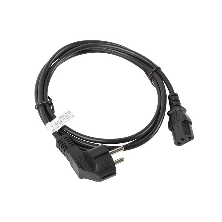 lanberg cable de alimentacion lanberg schuko cee 7 - 7 a iec320 c13 1.8m