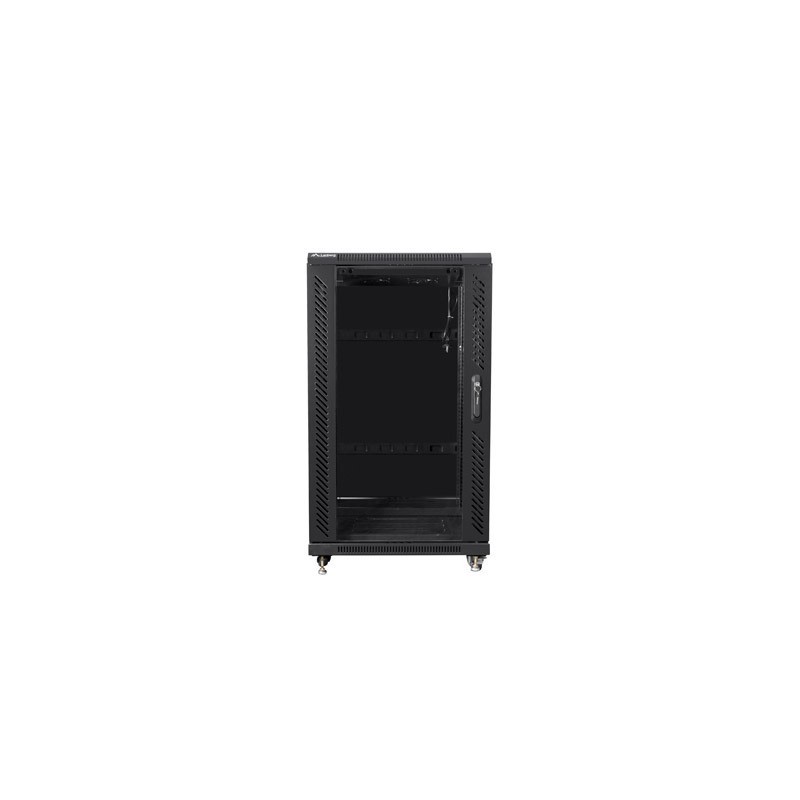 lanberg armario rack lanberg 22u 600x600 autoensamblado 19 pulgadas hasta 60kg negro