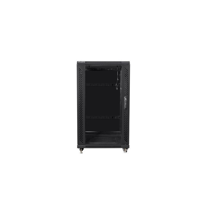 lanberg armario rack lanberg 22u 600x600 autoensamblado 19 pulgadas hasta 60kg negro