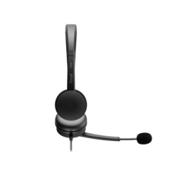 auriculares axtel flow stereo usb-c + usb-a cancelacion ruido 40mm cable stereo hd