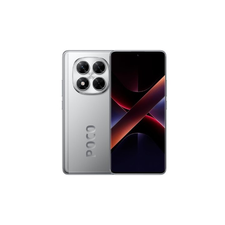 movil smartphone poco x7 12 512gb 5g silver 120hz 45w 50mp ip68 5110mah dual sim