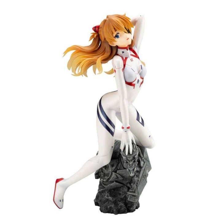 kotobukiya figura kotobukiya evangelion asuka shikinami langley white plugsuit 23 cm