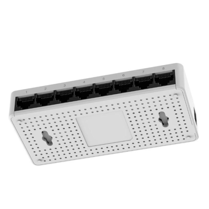 reyee unmanaged switch 8xgb rj45 plastic case