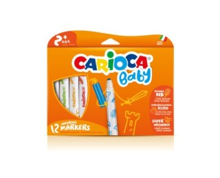 carioca caja 12 rotuladores valorous marker carioca baby 42814