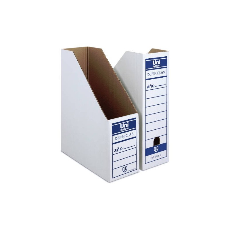 unisystem definiclas box revistero carton definiclas unisystem definiclas 70906570  pack: 60 unidade