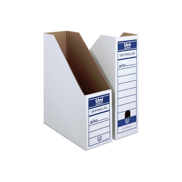 unisystem definiclas box revistero carton definiclas unisystem definiclas 70906570  pack: 60 unidade