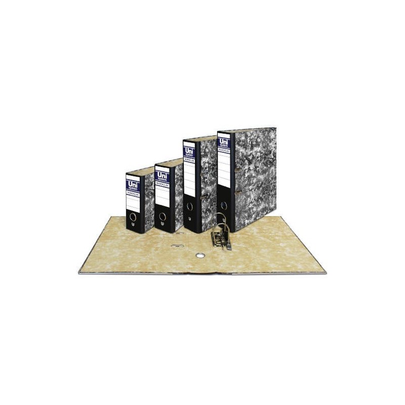 unisystem novoclas archivador novoclas a4 65mm con rado color negro unisystem novoclas 7439110  pack