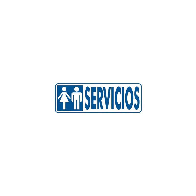 archivo 2000 senal servicios 175x65 pvc gris archivo 2000 6177-00 gs