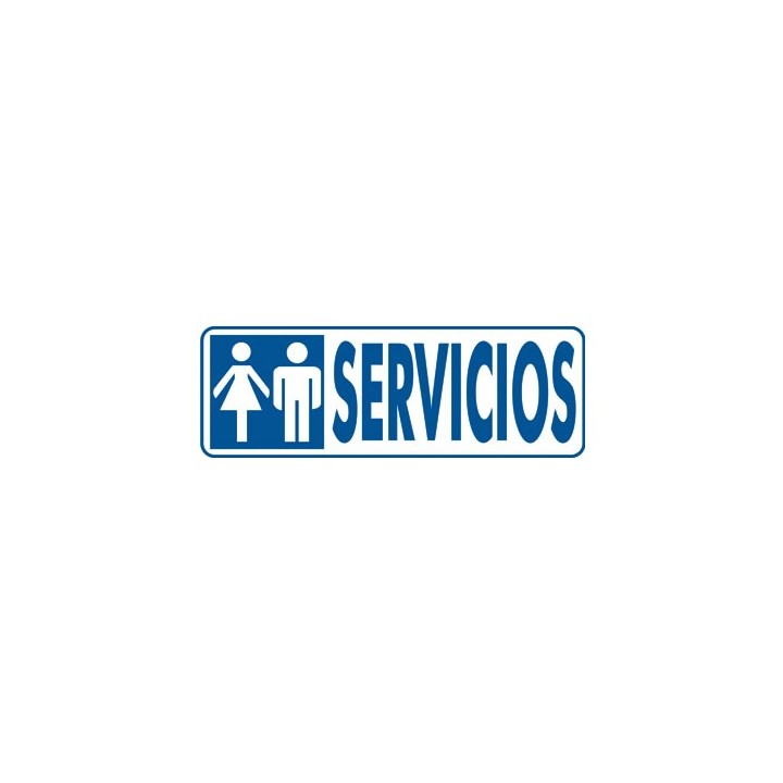archivo 2000 senal servicios 175x65 pvc gris archivo 2000 6177-00 gs