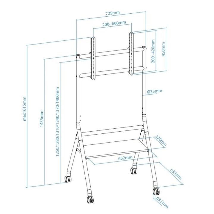 tooq idreams soporte suelo pantallas 37-86