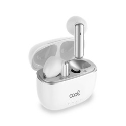 auriculares bluetooth earbuds cool white gen  ios-android 220mah(carga) 35mah tipo-c tactil