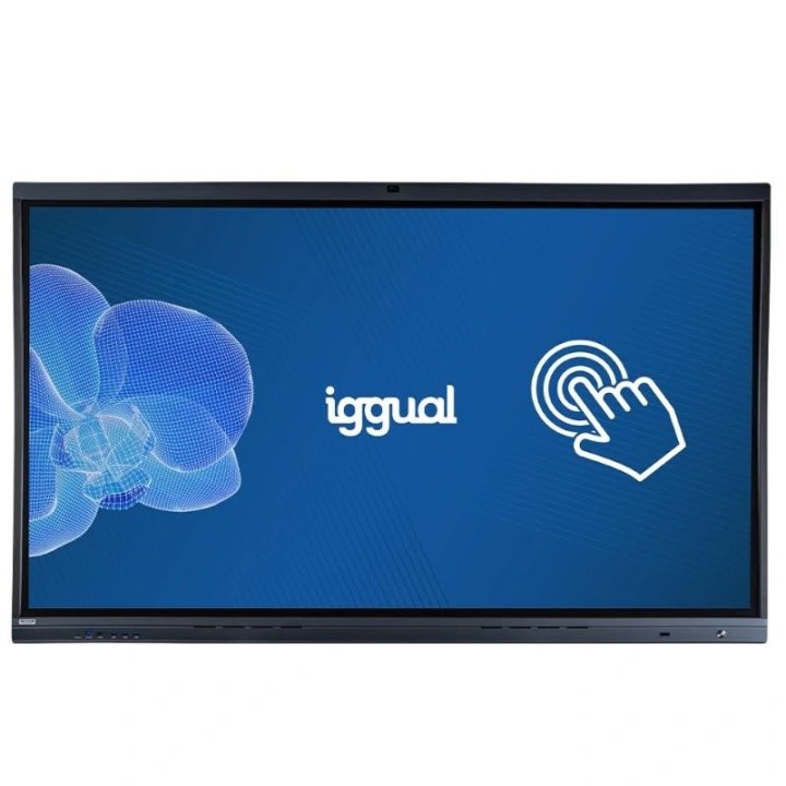 iggual pantalla interactiva 4k orchid 86 webcam