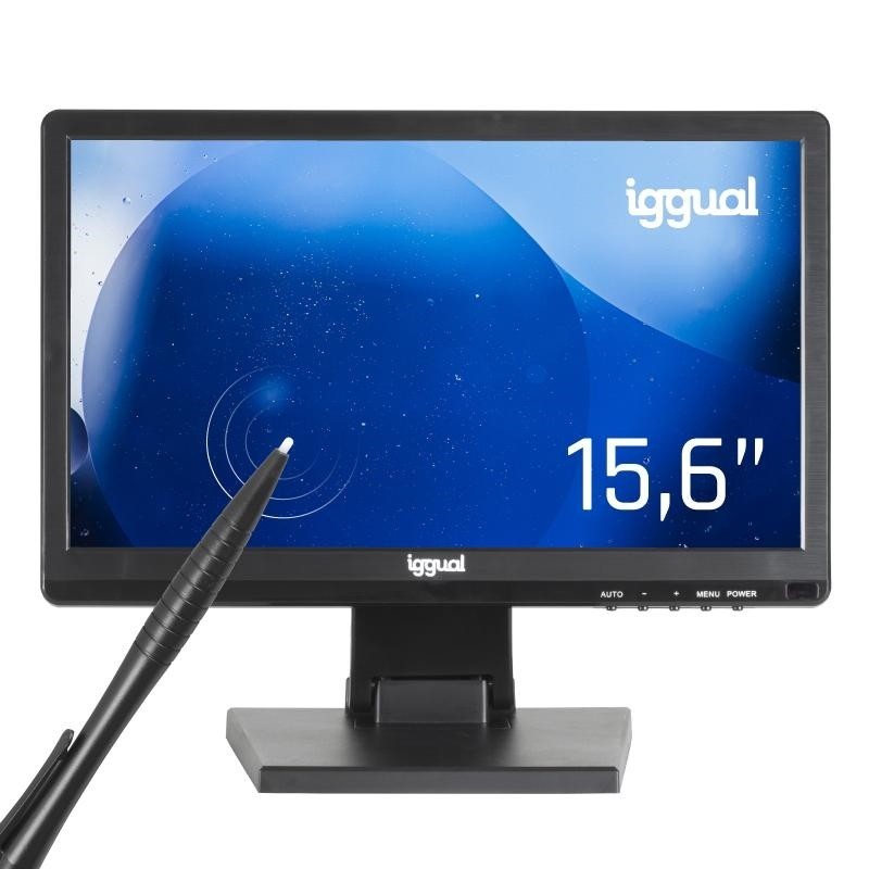 iggual monitor tactil resistivo 15,6 16:9 hd+