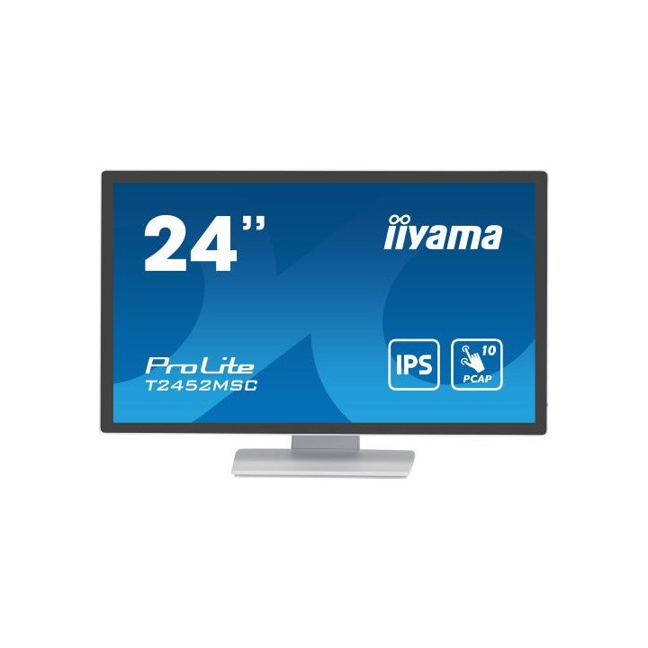iiyama prolite pantalla para pc 60,5 cm (23.8) 1920 x 1080 pixeles full hd lcd pantalla tactil multi