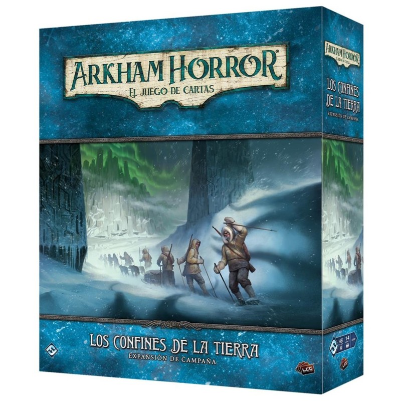 juegos juego de cartas arkham horror lcg: confines de la tierra exp. campana pegi 14